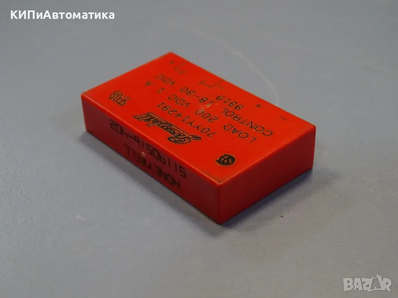 реле Grayhill Relay 70YY14291 Honeywell 51190516-402 Duffy Relay 200VAC, 18-30VDC, снимка 1