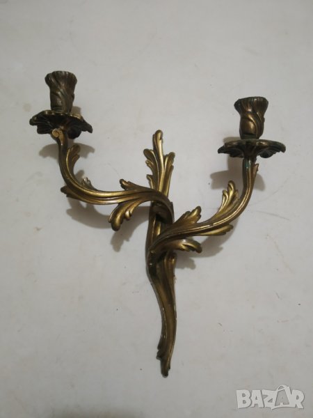 бароков свещник за стена , снимка 1