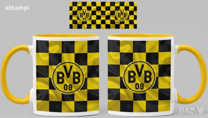 Чаша Борусия Дортмунд Borussia Dortmund Керамична, снимка 1