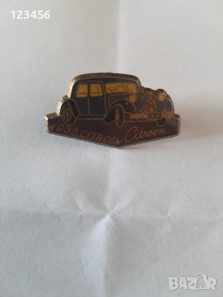 Стара значка на Ситроен., снимка 1