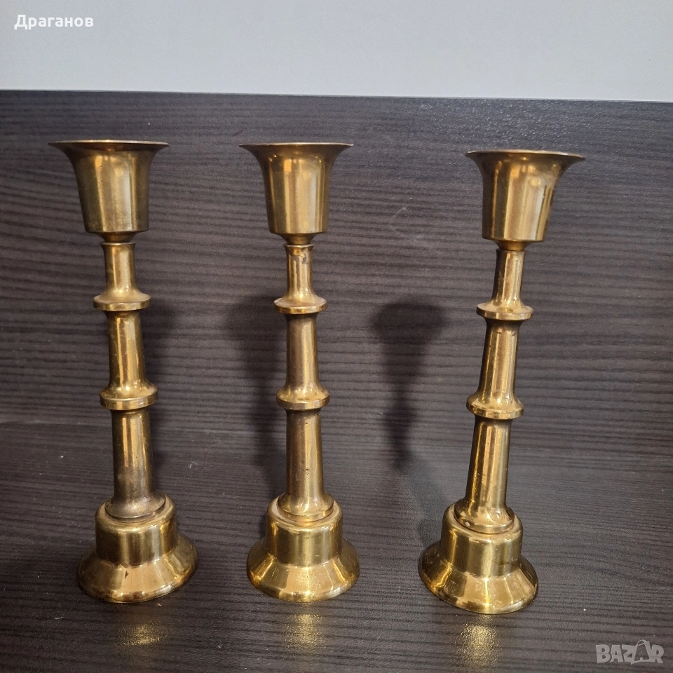 Месингови свещници, снимка 1