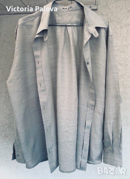 Разкошна копринена риза MANI ( ARMANI) Италия, снимка 1
