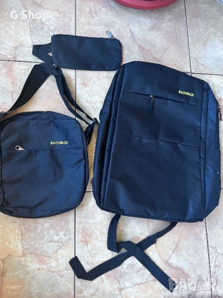 Комплект раница за лаптоп таблет, снимка 1