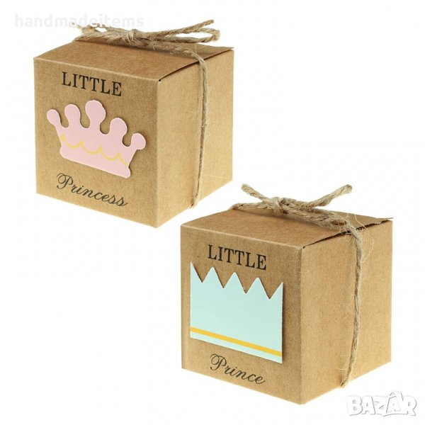 Кутийки за бонбони и малки подаръци по 50бр. от цвят, снимка 1