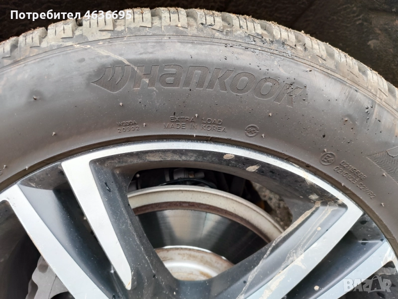 4бр. зимни гуми Hankook 105V  235/55/19, снимка 1