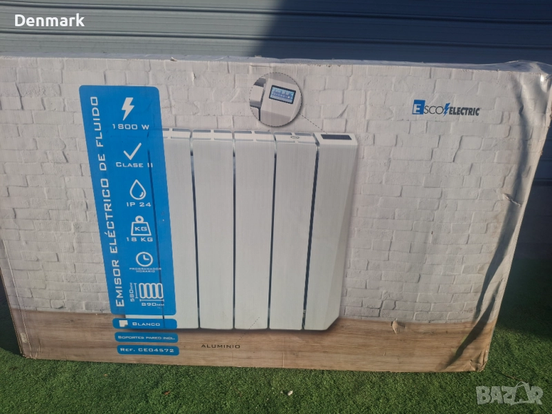 Електрически алуминиев радиатор=Нов, снимка 1