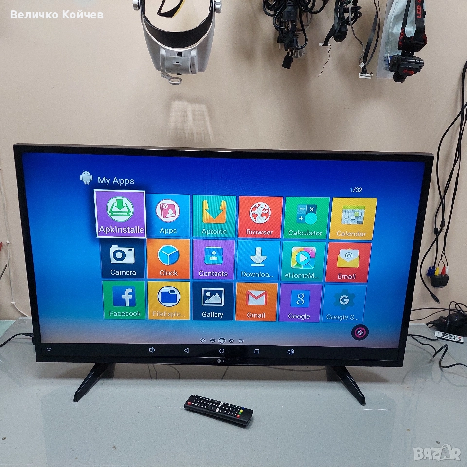 Lg 43" led,Full Hd,цифров и сат.тунер!, снимка 1