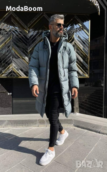 🆕💙Уникално зимно дълго мъжко яке💙🆕, снимка 1