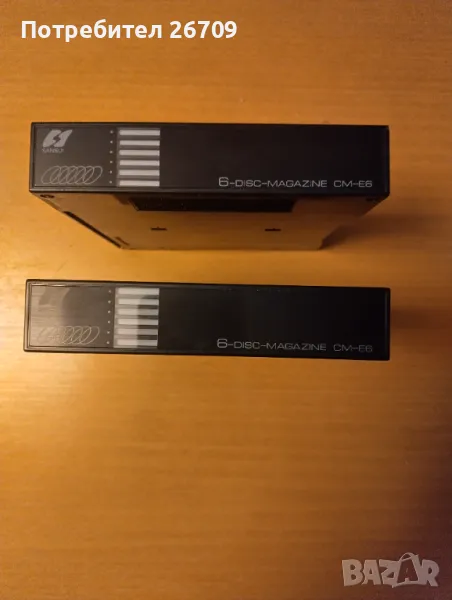 Касета, магазин за 6 СД, 2бр, Sansui, снимка 1