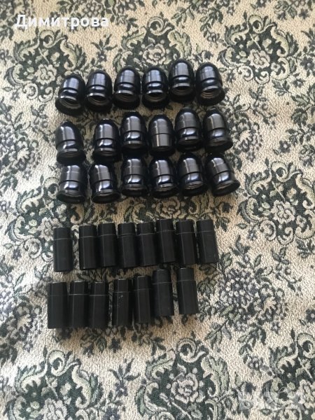 Ел. ключове, контакти, фасунги, патрони /бушони/, крушки, ел.материали, снимка 1