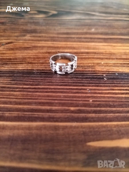 Сребърен пръстен , снимка 1