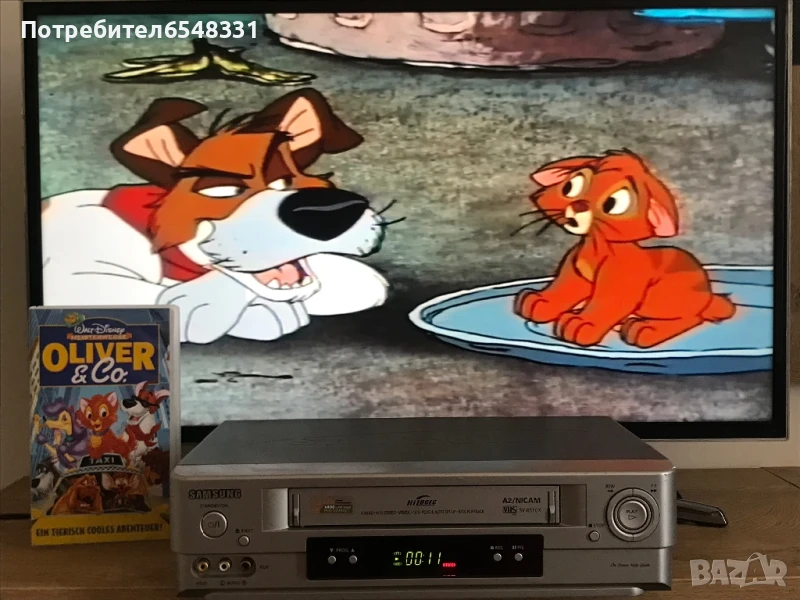 Видеокасета Oliver & Go VHS, снимка 1