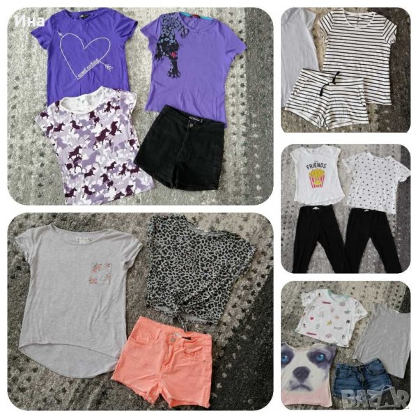 Летен лот НМ тениски, клинове и панталонки р-р 146- 152 см. , снимка 1