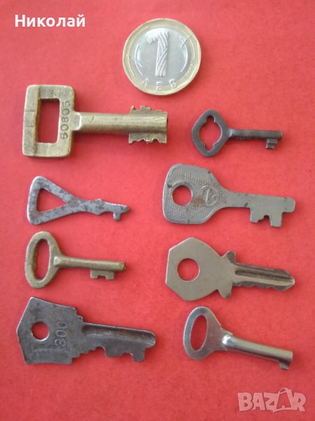 Лот малки ключета , ключове, снимка 1