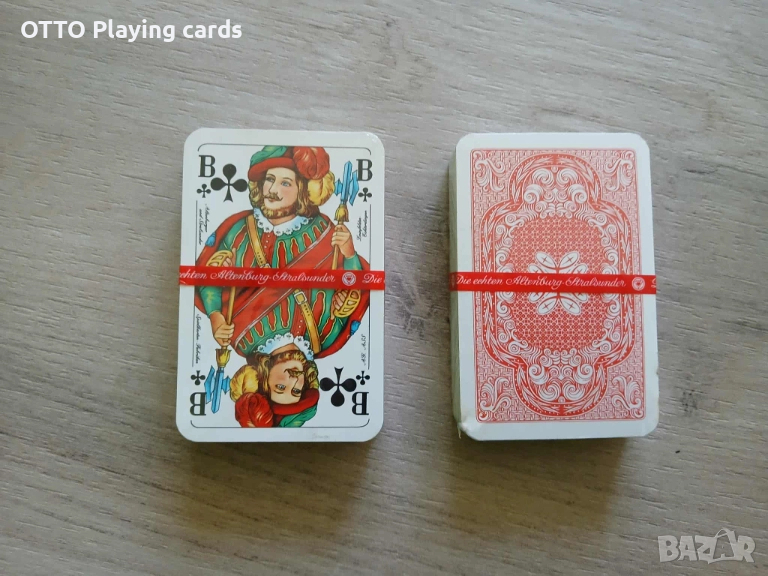 Стари карти за игра, снимка 1