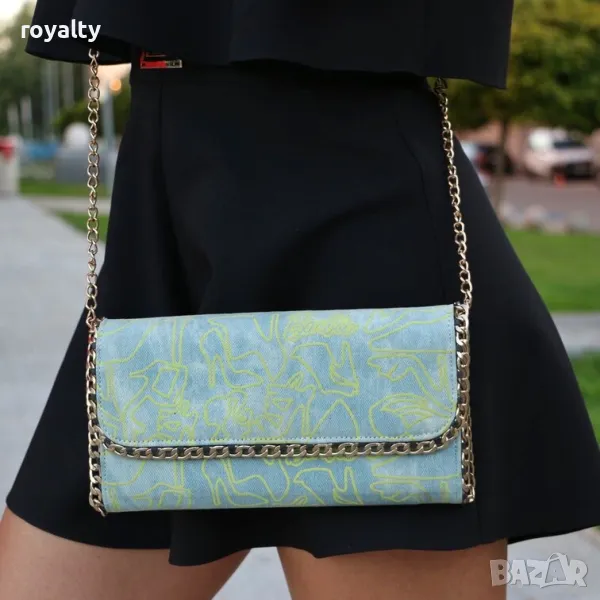 Дамска чанта - светлосин деним, снимка 1