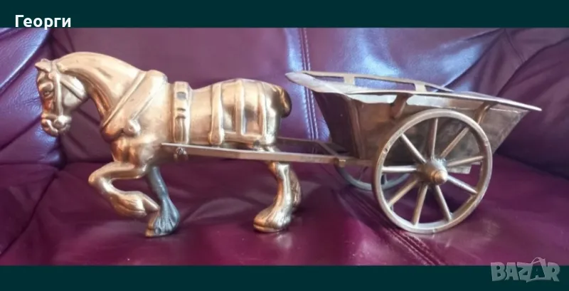 Медни кончета с каручка, снимка 1