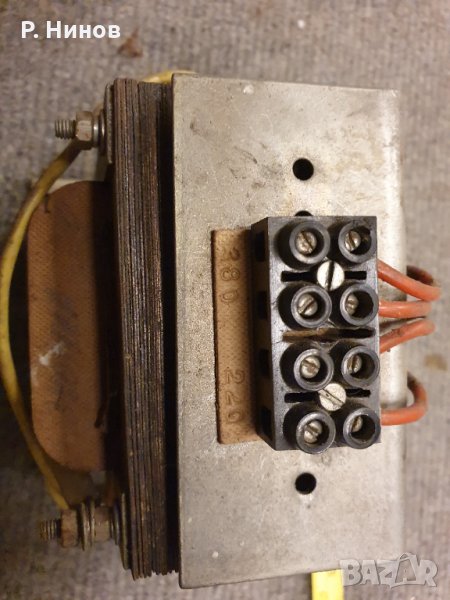 Трансформатор  380V  към 220 V  260 VA  Iac за оперативни вериги, снимка 1