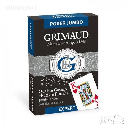 карти за игра GRIMAUD POKER JUMBO INDEX  нови , снимка 1