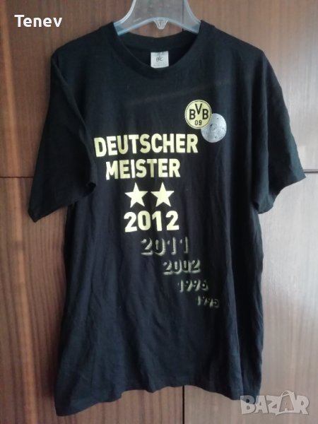 Borussia Dortmund 2012 Deutscher Meister оригинална шампионска тениска Борусия Дортмунд размер М, снимка 1