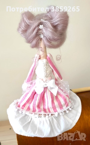 Кукла София. Текстилна мека кукла. ръчна изработка, снимка 4 - Кукли - 52816918