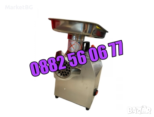 Професионална електрическа месомелачка ТК-М12 900W, електрическа месомелачка 900W, снимка 2 - Месомелачки - 51551124