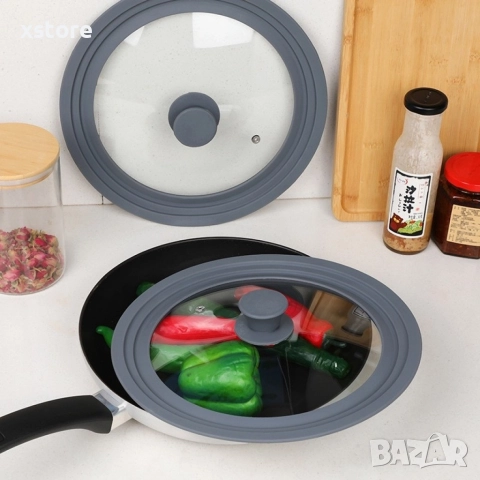 Капак за различни размери тигани и тенджери, снимка 6 - Други - 52699692
