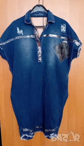 Дънкова рокля Negative, снимка 2 - Рокли - 47314004