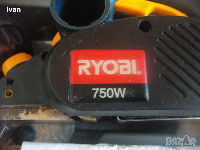 ЗА ЧАСТИ ЗА РЕМОНТ RYOBI L175 ЕЛЕКТРИЧЕСКО РЕНДЕ ХОБЕЛ 750 ВАТА/82мм НОЖОВЕ/0-2мм СТРУЖУВАНЕ С КУФАР, снимка 4 - Други инструменти - 48401565
