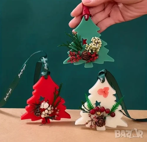 Молд коледни елхи 4 броя , снимка 3 - Форми - 50624561