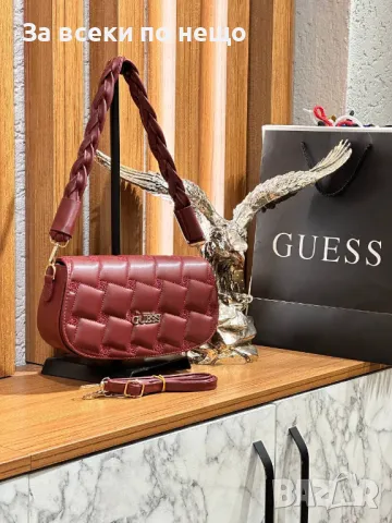 Дамска чанта Guess - Налични различни цветове Код D1408, снимка 5 - Чанти - 48090911