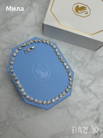 Swarovski - колие Angelic / Silver / Ново, снимка 2 - Колиета, медальони, синджири - 52518735