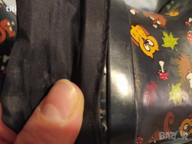 Гумени ботушки с топла подплата №20, снимка 4 - Бебешки боти и ботуши - 35550097