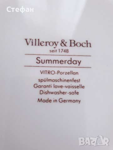 Порцеланов сервиз - Villeroy & Boch , снимка 2 - Антикварни и старинни предмети - 43637806