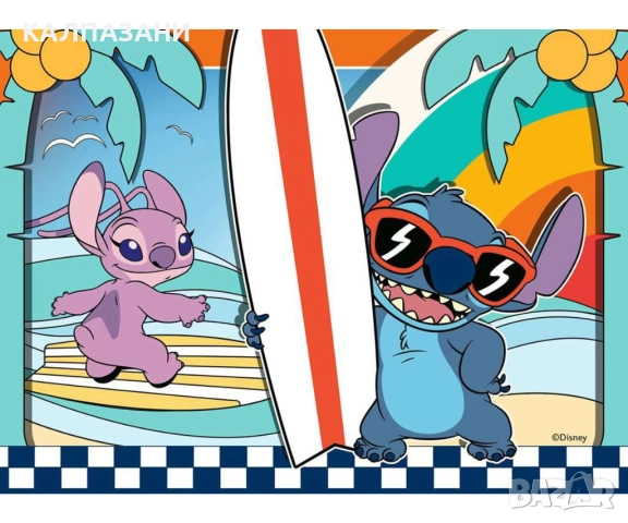 Очарователният Стич прави тези 4 пъзела с различен брой парчета още по-очарователни! Присъединете се, снимка 2 - Игри и пъзели - 51889340