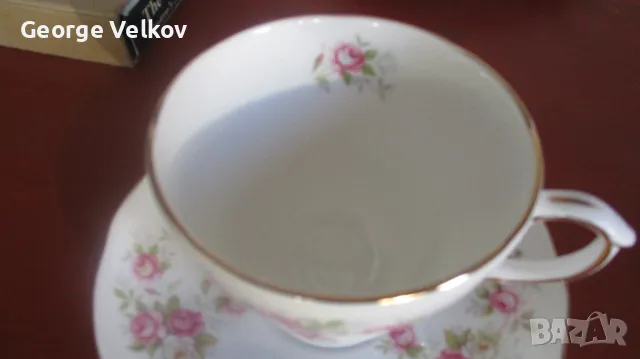 Duchess June Boquet, английски двоен сет за кафе/чай, снимка 4 - Сервизи - 49516761