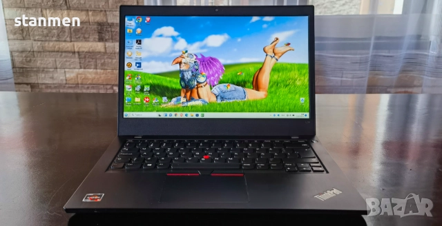Продавам Гаранционнен Lenovo ThinkPad L14/IPSматFHDсKам/12x2.1ghzThr/nVme256gb/8gb/AmdRadeon/7чБат  , снимка 2 - Лаптопи за игри - 52621681