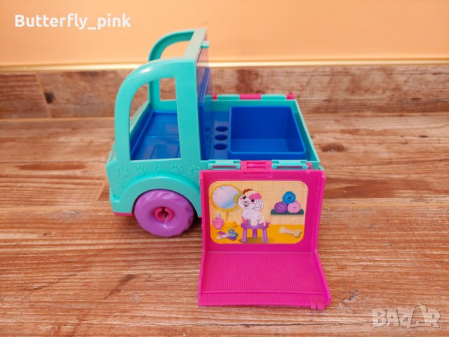 Голяма кола-кемпер за кукли, снимка 5 - Кукли - 43596930