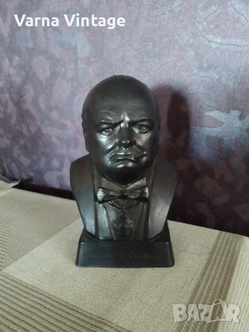 Бюст на Уинстън Чърчил., снимка 2 - Статуетки - 43571986