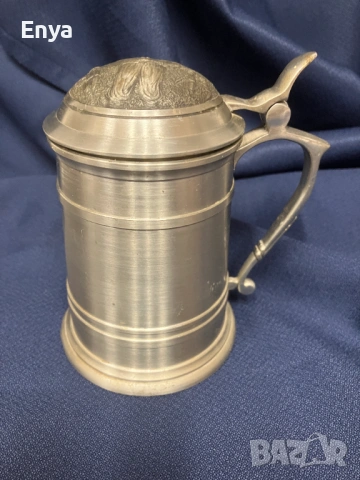 Калаена халба за бира с капак - Siam, Thailand