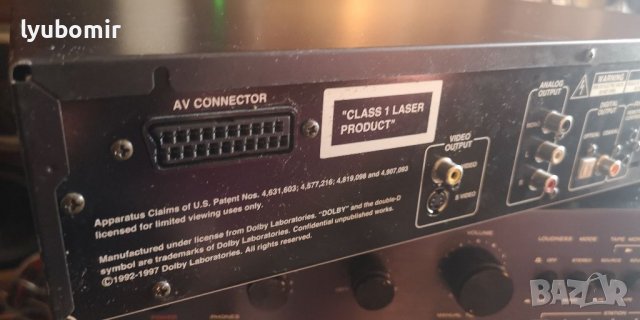 Onkyo dvs 555, снимка 3 - Ресийвъри, усилватели, смесителни пултове - 37294770