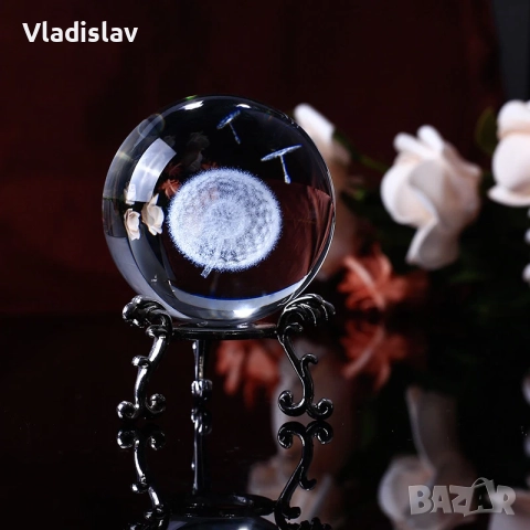 Кристална топка , снимка 5 - Декорация за дома - 52081313