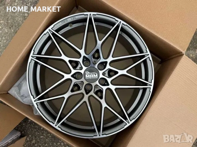 5х112 Джанти 19 Цола Audi VW Skoda 5x112 Ауди Фолксваген Шкода Чисто нови Джанти MAM B2N ЕТ 30 J 8.5