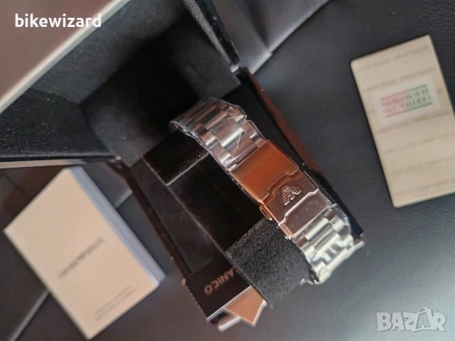 Emporio Armani - Sea Explorer 200m Automatic мъжки автоматичен часовник НОВ, снимка 2 - Мъжки - 53469389