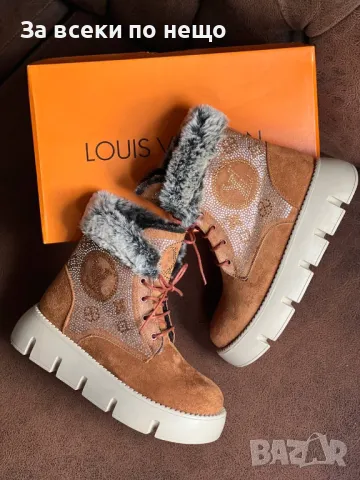 Дамски боти Louis Vuitton - Налични различни цветове Код D1234, снимка 9 - Дамски боти - 47755603