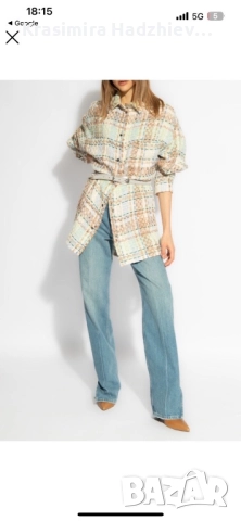 Бяла риза с модерна и удобна кройка, снимка 15 - Ризи - 17519789