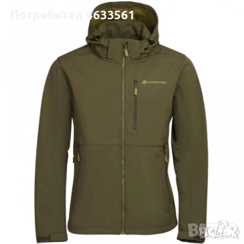 Мъжко Softshell яке Alpine Pro Zaih М, снимка 5 - Якета - 52664909