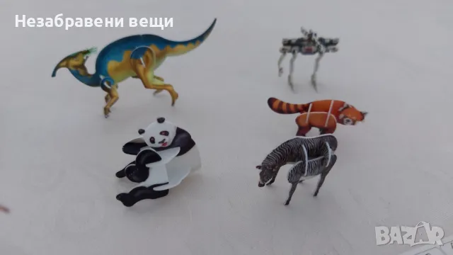 Колекция миниатюрни сглобяеми фигурки от 90-те, снимка 7 - Колекции - 47487281