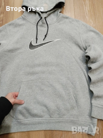 Nike fleece горнище мъжка оригинален , снимка 4 - Спортни дрехи, екипи - 52695819