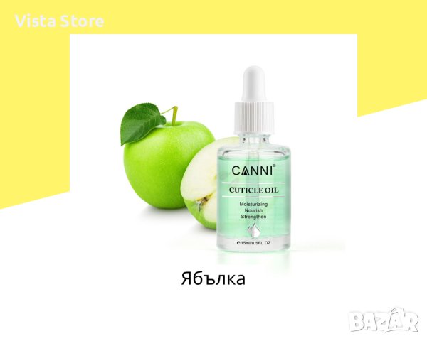 Професионално олио за подхранване на кожички CANNI с пипета – 15мл., снимка 7 - Продукти за маникюр - 43290103